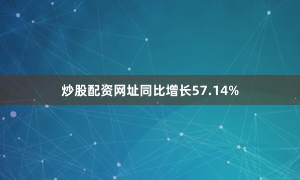 炒股配资网址同比增长57.14%